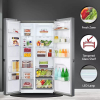 LG Refrigerator 664 LTR, Side by Side, Premium Black GC - B257KQJW