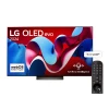 LG 77" OLED UHD 4K Smart TV evo C4 with AI Magic Remote, Dolby Atmos & Vision, HDR10, Filmmaker Mode, webOS24 OLED77C46LA