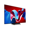 LG 77" OLED UHD 4K Smart TV evo C4 with AI Magic Remote, Dolby Atmos & Vision, HDR10, Filmmaker Mode, webOS24 OLED77C46LA