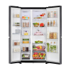 LG Refrigerator 674L Side by Side Door, with Multi Air Flow, Multi Digital Sensors, Smart Diagnosis™, Graphite GC-B257KQJW