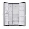 LG Refrigerator 674L Side by Side Door, with Multi Air Flow, Multi Digital Sensors, Smart Diagnosis™, Graphite GC-B257KQJW