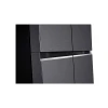 LG Refrigerator 674L Side by Side Door, with Multi Air Flow, Multi Digital Sensors, Smart Diagnosis™, Graphite GC-B257KQJW