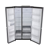 LG Refrigerator 674L Side by Side Door, with Multi Air Flow, Multi Digital Sensors, Smart Diagnosis™, Graphite GC-B257KQJW