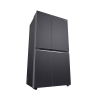 LG Refrigerator 674L Side by Side Door, with Multi Air Flow, Multi Digital Sensors, Smart Diagnosis™, Graphite GC-B257KQJW