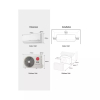 LG Wall-Mount Split Air Conditioner - 9,000 BTU, DUAL Inverter Compressor™, Gen Mode+™, Mosquito Away, Energy Saving, Faster Cooling, S4-Q09AA28B.