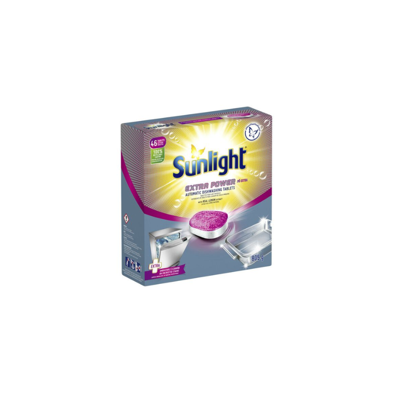 Sunlight Expert Machine Extra Power Dishwashing Tablets 46'S 2 Sunlight Expert Machine Extra Power Dishwashing Tablets 46'S