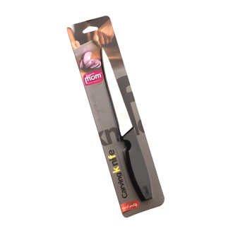 Supermom Carving Knife 11 inch Plastic Handle with Stainless Steel Blade 572945