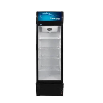 Westpoint Showcase Refrigerator 350L, Single Door, Lock System, Glass Door WPFL-3523.ET