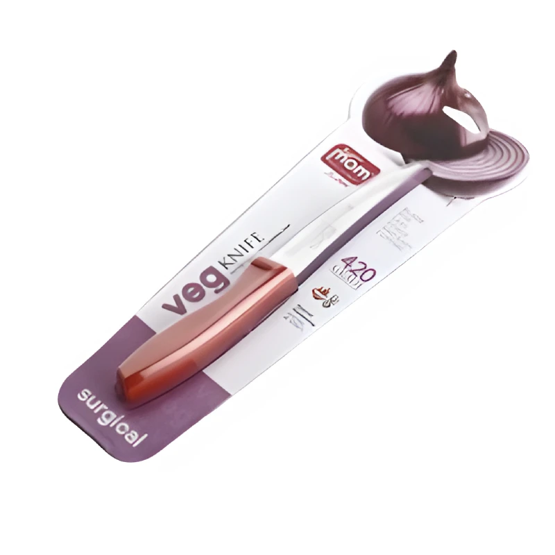 Supermom Surgical Vegetable Knife Plastic Handle With Stainless Steel Blade 573164 1 Supermom Surgical Vegetable Knife Plastic Handle With Stainless Steel Blade 573164