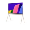 LG 55''4K OLED Smart TV, ⍺9 Gen5 AI Processor 4K, Self-lit OLED evo, Cable & Accessory Organizer, Versatile Back, Calming Beige Textile, Rounded Edge, All-Around Design 55LX1Q6LA