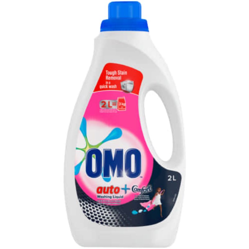 Omo Machine Wash Auto Comfort Liquid 2L 2 Omo Machine Wash Auto Comfort Liquid 2L