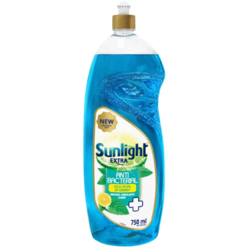 Sunlight Dishwashing Liquid 750Ml Anti Bacterial 1 Sunlight Dishwashing Liquid 750Ml Anti Bacterial