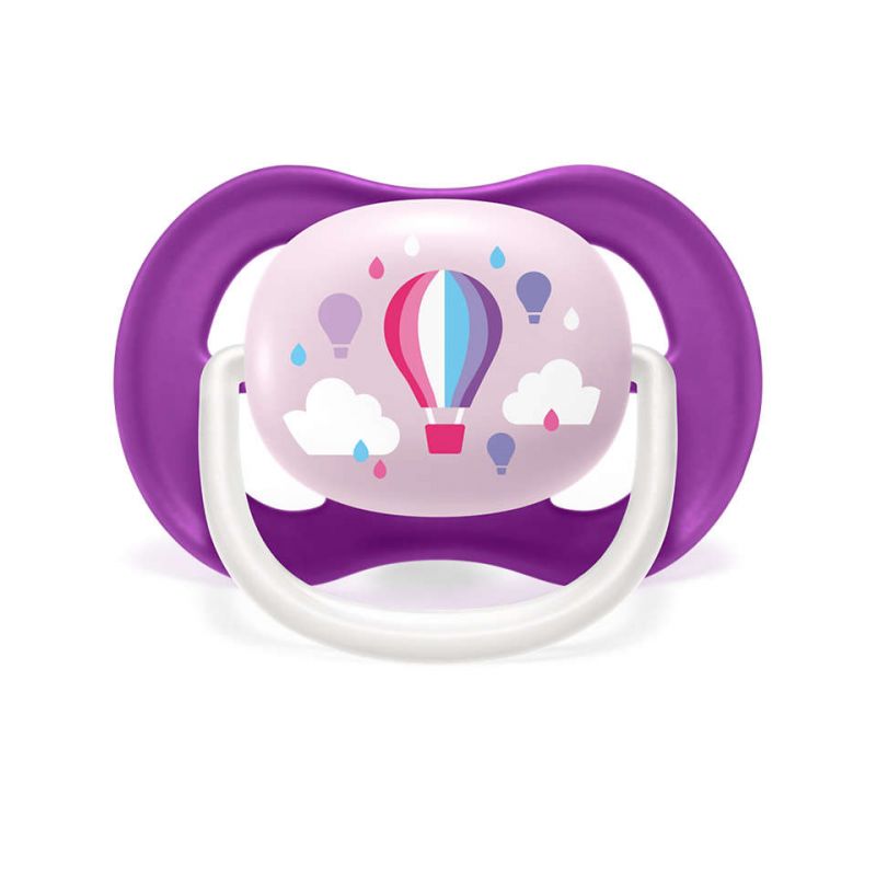 Philips Avent Soother Ultra Air Happy For Girl 6-18M 2'S 080/04 4 Philips Avent Soother Ultra Air Happy For Girl 6-18M 2'S 080/04