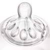 Philips Avent Teat Natural Slow Flow 2 Holes 1m+ 2's 042/27