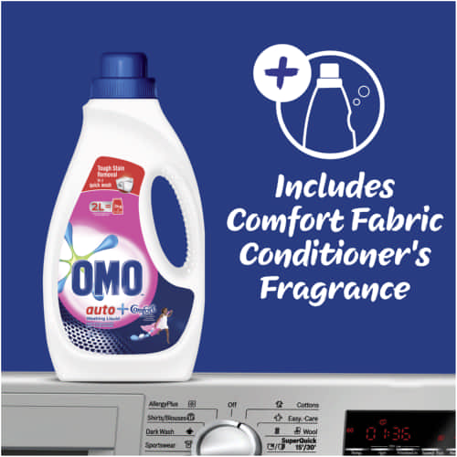 Omo Machine Wash Auto Comfort Liquid 3L 2 Omo Machine Wash Auto Comfort Liquid 3L