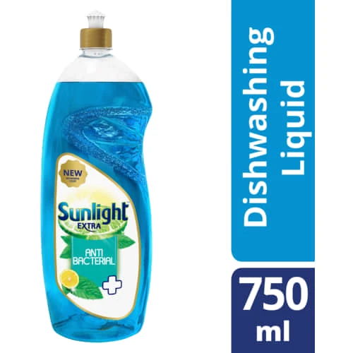 Sunlight Dishwashing Liquid 750Ml Anti Bacterial 2 Sunlight Dishwashing Liquid 750Ml Anti Bacterial