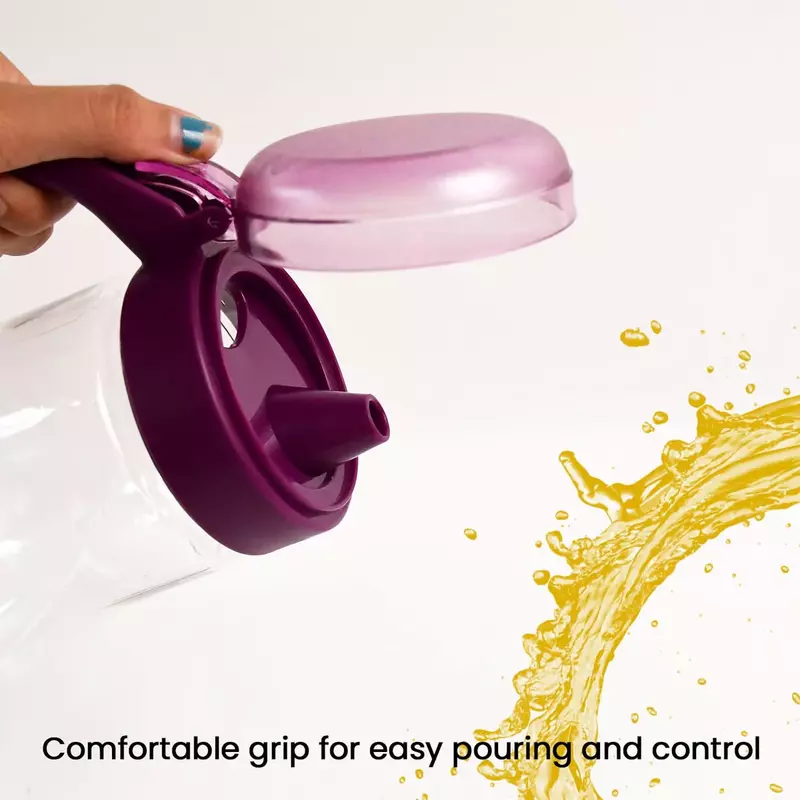 Apex Jessy Oil With Juice Pourer 1000Ml Easy Grip Handle Anti Drip Bpa Free 450209 3 Apex Jessy Oil With Juice Pourer 1000Ml Easy Grip Handle Anti Drip Bpa Free 450209