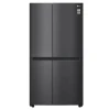 LG Refrigerator 664 LTR, Side by Side, Premium Black GC - B257KQJW