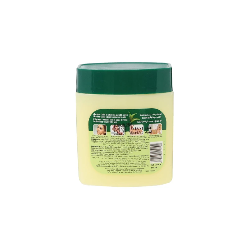 Dabur Herbolene Petroleum Jelly Enriched With Aloe Vera And Vitamin E, For Dry And Rough Skin 115Ml Aloe Vera (Pack Of 3) 3 Dabur Herbolene Petroleum Jelly Enriched With Aloe Vera And Vitamin E, For Dry And Rough Skin 115Ml Aloe Vera (Pack Of 3)