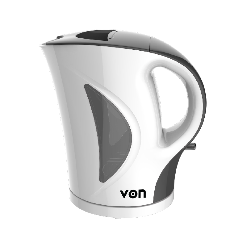 Von Upright Cordless Kettle 1.7L 2200W With Boil Dry Protection Black &Amp; White Vskl17Bnk 1 Von Upright Cordless Kettle 1.7L 2200W With Boil Dry Protection Black &Amp; White Vskl17Bnk
