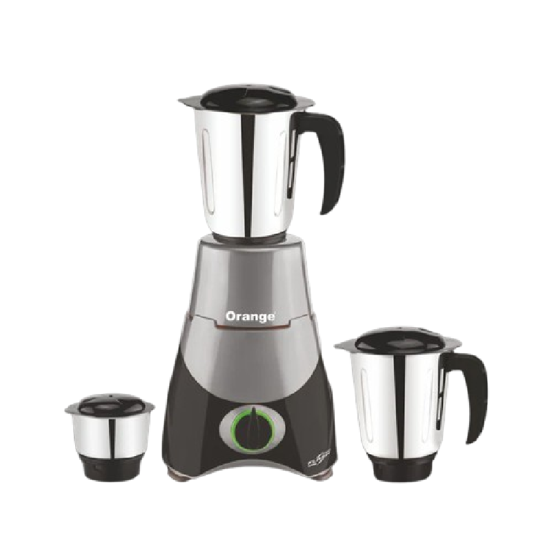 Orange Mixer Grinder 750W With 3Pcs Stainless Steel Jars Cosmo 1 Orange Mixer Grinder 750W With 3Pcs Stainless Steel Jars Cosmo