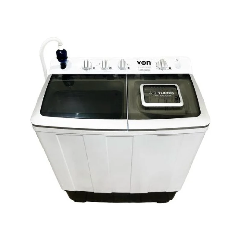 Von Washing Machine 10Kg Twin Tub, Semi-Automatic Vwm-10Ahk 3 Von Washing Machine 10Kg Twin Tub, Semi-Automatic Vwm-10Ahk