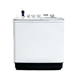 Von Washing Machine 13kg Twin Tub, Semi-Automatic, White VWM-13AHK