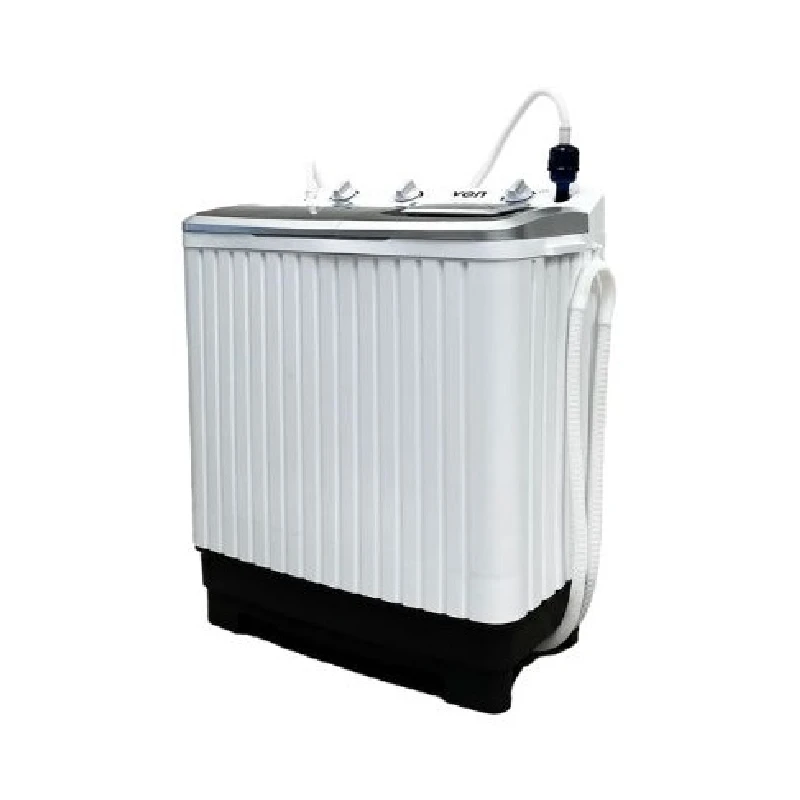 Von Washing Machine 8Kg Twin Tub, Semi-Automatic, White Vwm-08Ahk 2 Von Washing Machine 8Kg Twin Tub, Semi-Automatic, White Vwm-08Ahk