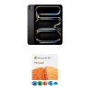Apple 11" iPad Pro M4 Chip with Microsoft 365 Personal 1-Year License Standard Glass, 512GB, Wi-Fi Only, Space Black