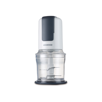 Kenwood Chopper 0.5l Plastic Bowl 500w Ch580 - Stainless Steel Blades 2 Speeds With Pulse Ice Crush Powerful Motor