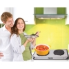 Nikai Hot Plate 188MM Double Steel Body 2500W NKTOE5N2 Overheat Protection System Power Indicator Light Adjustable Thermostat Control