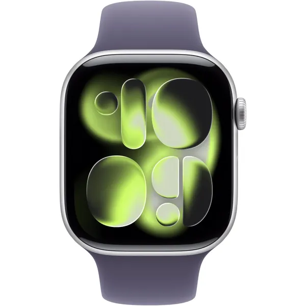Apple Watch Series 11 46Mm Silver Aluminium Case Gps Sport Band - Purple Fog 2 Apple Watch Series 11 46Mm Silver Aluminium Case Gps Sport Band - Purple Fog