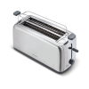 Kenwood Toaster 4 Slice Browning Control Long Slots 1500w Ttm470 - Defrost Function 2 Long Slots Warming Rack 6 Browning Levels With Cord Storage