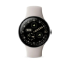 Google Pixel Watch 4 LTE 45mm - Polished Silver Aluminum with Porcelain Active Band