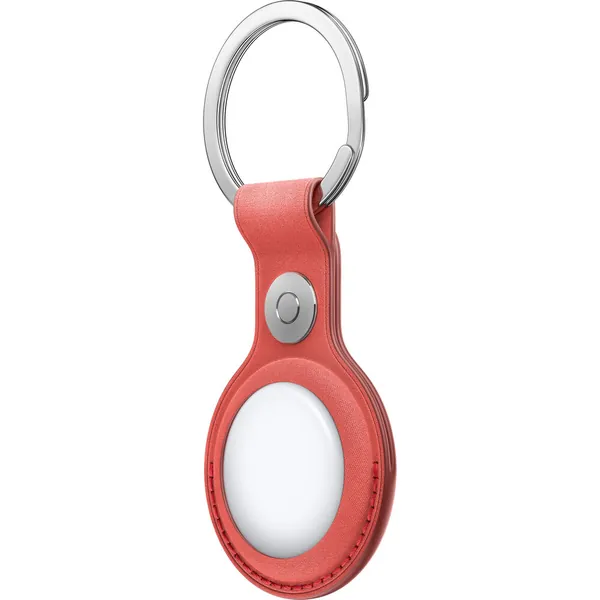 Apple Airtag Finewoven Key Ring Coral 3 Apple Airtag Finewoven Key Ring Coral