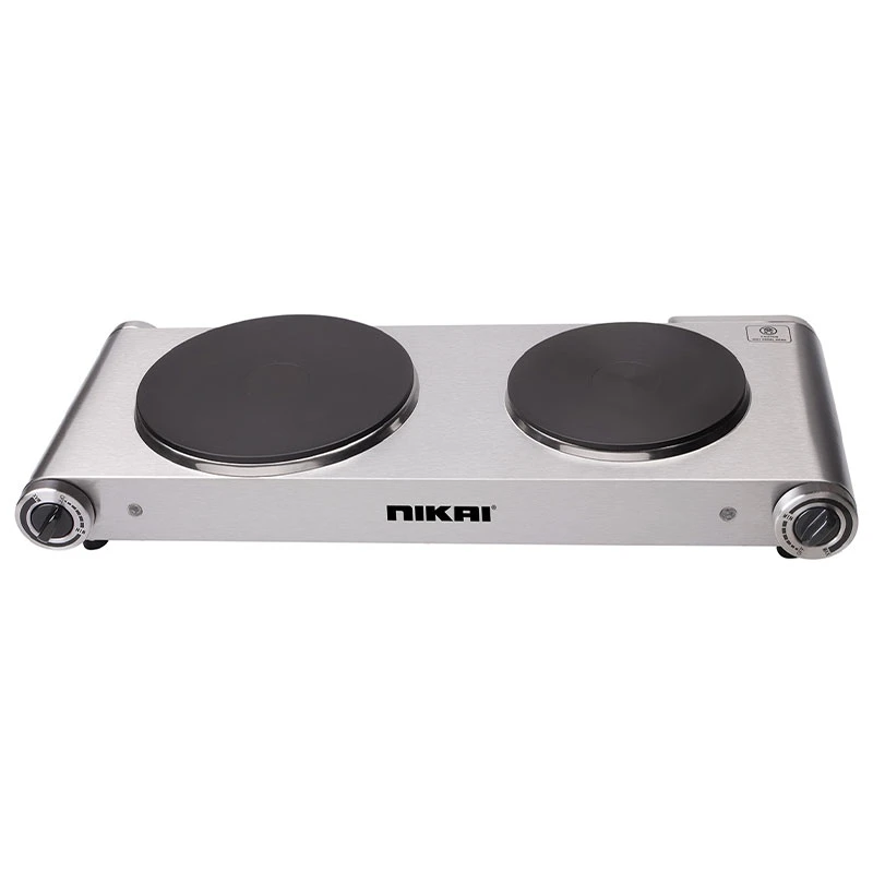 Nikai Hot Plate 188Mm Double Steel Body 2500W Nktoe5N2 Overheat Protection System Power Indicator Light Adjustable Thermostat Control 1 Nikai Hot Plate 188Mm Double Steel Body 2500W Nktoe5N2 Overheat Protection System Power Indicator Light Adjustable Thermostat Control