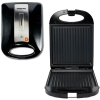 Nikai Sandwich Toaster 4 Slice 3 in 1 Waffle Grill and Sanwich 1200w NGT928A1 Non Stick Coating Plates With Light Indicator And Lock