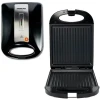 Nikai Sandwich Toaster 4 Slice 3 in 1 Waffle Grill and Sanwich 1200w NGT928A1 Non Stick Coating Plates With Light Indicator And Lock