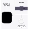 Apple Watch Series 11 46mm Silver Aluminium Case GPS Sport Band - Purple Fog