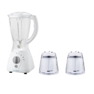 Frigidaire Blender 1.5L with 2 Grinders 550W 4 Diff Speeds and Pulse Function 4 Wings Stainless Steel Blades FD5157
