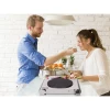 Nikai Hot Plate 188MM Single Steel Body 1500W NKTOE4N2 Overheat Protection System Power Indicator Light Adjustable Thermostat Control