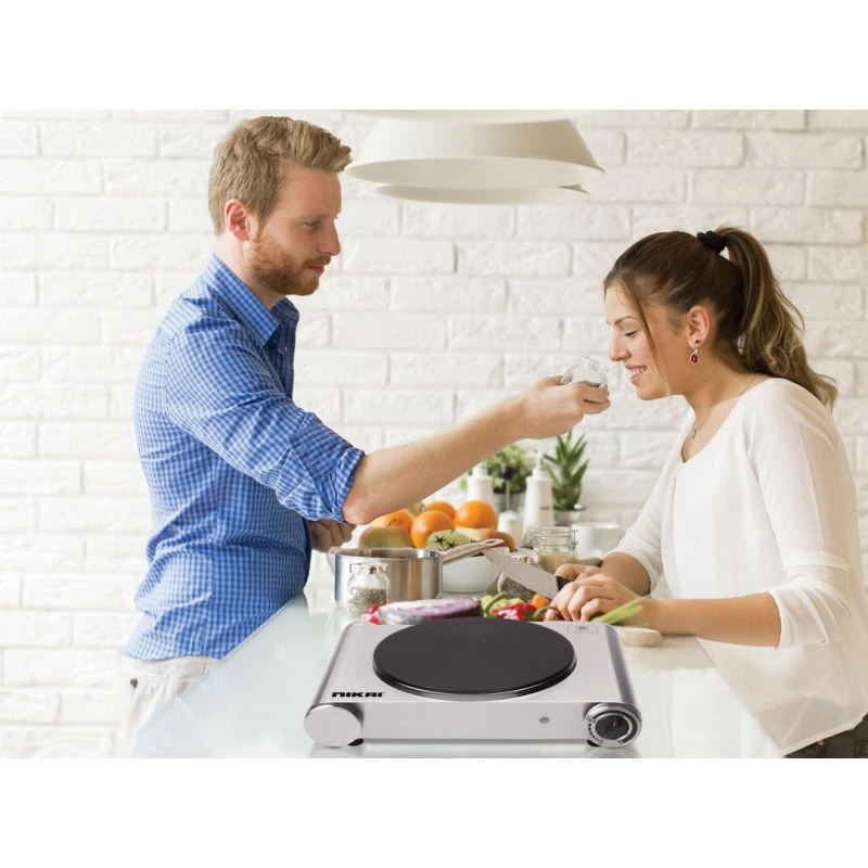 Nikai Hot Plate 188Mm Single Steel Body 1500W Nktoe4N2 Overheat Protection System Power Indicator Light Adjustable Thermostat Control 6 Nikai Hot Plate 188Mm Single Steel Body 1500W Nktoe4N2 Overheat Protection System Power Indicator Light Adjustable Thermostat Control