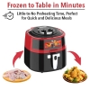 Nikai Airfryer 8L Manual 1300W NAF877A 30 Mins Timer Detachable Frying Basket Baking And Frying