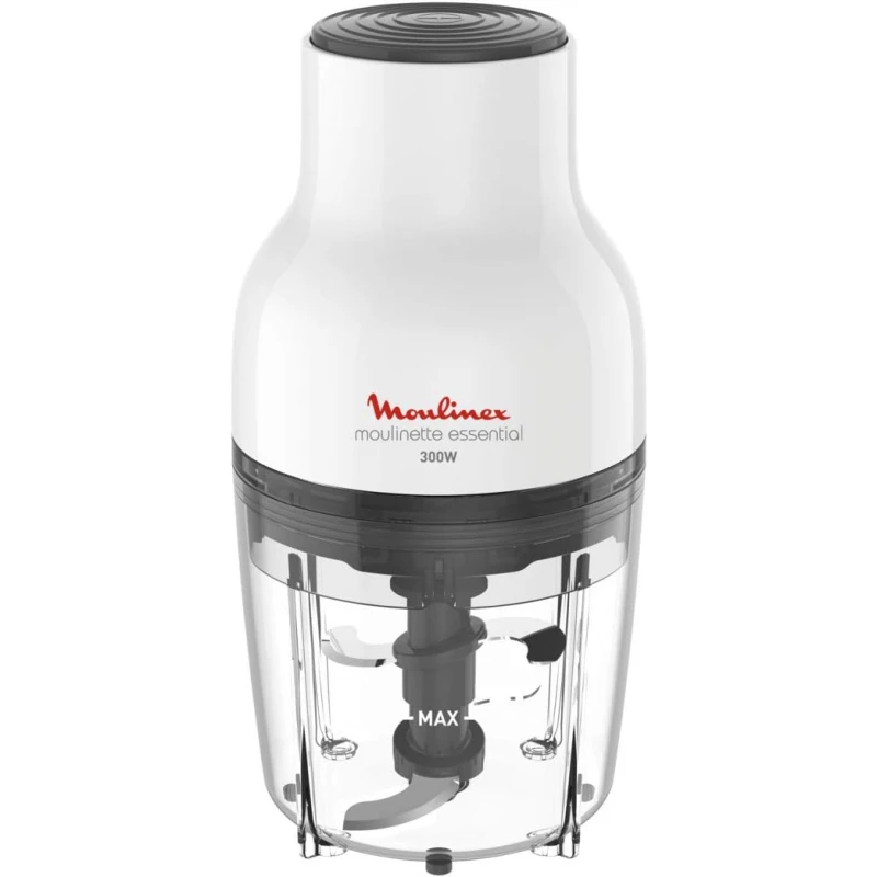Moulinex Moulinette Essential Chopper 300W, 400Ml Bowl With 4 Blades For Effortless Mincing, Chopping And Mixing Dj520127 1 Moulinex Moulinette Essential Chopper 300W, 400Ml Bowl With 4 Blades For Effortless Mincing, Chopping And Mixing Dj520127