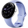 Google Pixel Watch 4 Wi-Fi 41mm - Polished Silver with Iris Active Band