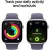 Apple Watch Series 11 46mm Silver Aluminium Case GPS Sport Band - Purple Fog