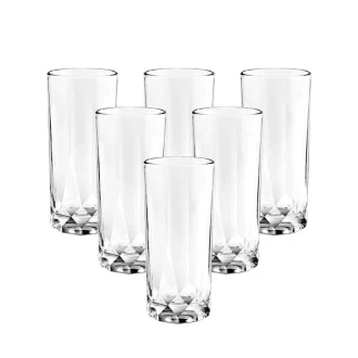 Ocean Glass 6pcs Connexion Hi Ball 350ml Classic Tumbler Fancy 1P02808