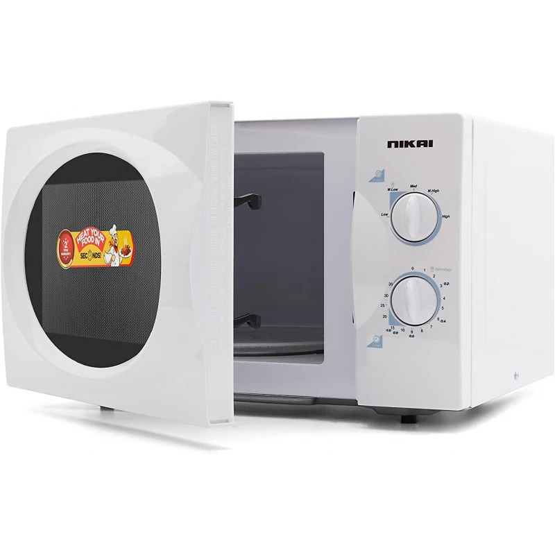 Nikai Microwave 23L Manual 5 Power Levels 800W Nmo2309Mw 35 Mins Timer Defrost Settings Cooking End Signal Pull Handle Door 1 Nikai Microwave 23L Manual 5 Power Levels 800W Nmo2309Mw 35 Mins Timer Defrost Settings Cooking End Signal Pull Handle Door