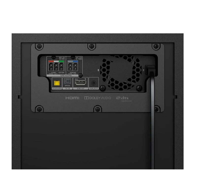 Sony Home Cinema Soundbar System 5.1Ch 1000W With 2 Tall Boy Rear Speakers-Not Wireless Ht-S 700 4 Sony Home Cinema Soundbar System 5.1Ch 1000W With 2 Tall Boy Rear Speakers-Not Wireless Ht-S 700