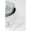 Frigidaire Rice Cooker 1.8L with Steamer 700W Glass Lid, Removable Non-Stick Inner Pot White FD8018S